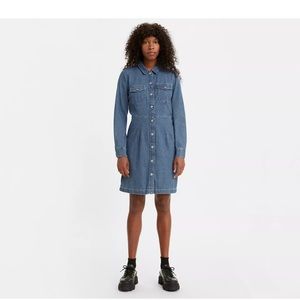 ELLIE DENIM DRESS size small